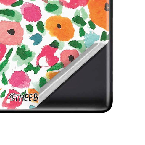 Bouffants and Broken Hearts Watercolor Floral Pixel Skins